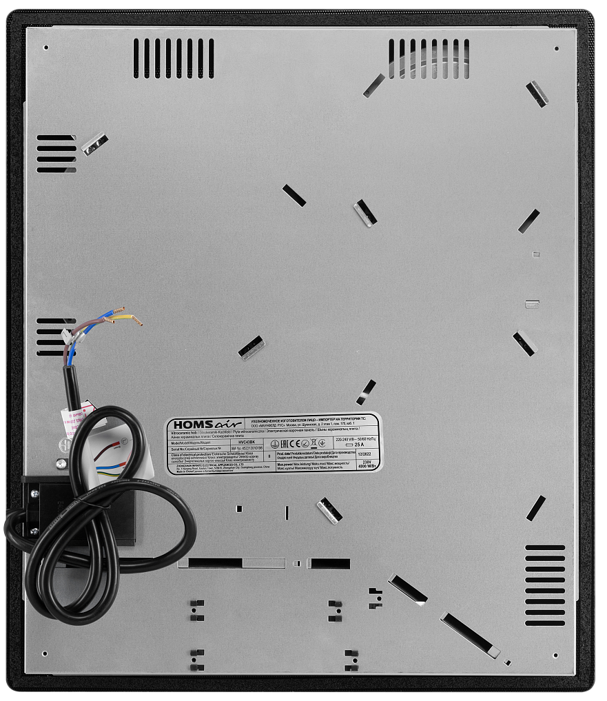 9984045 Электрическая варочная поверхность HOMSair HVC43BK STDN-0090032 - Вид №5