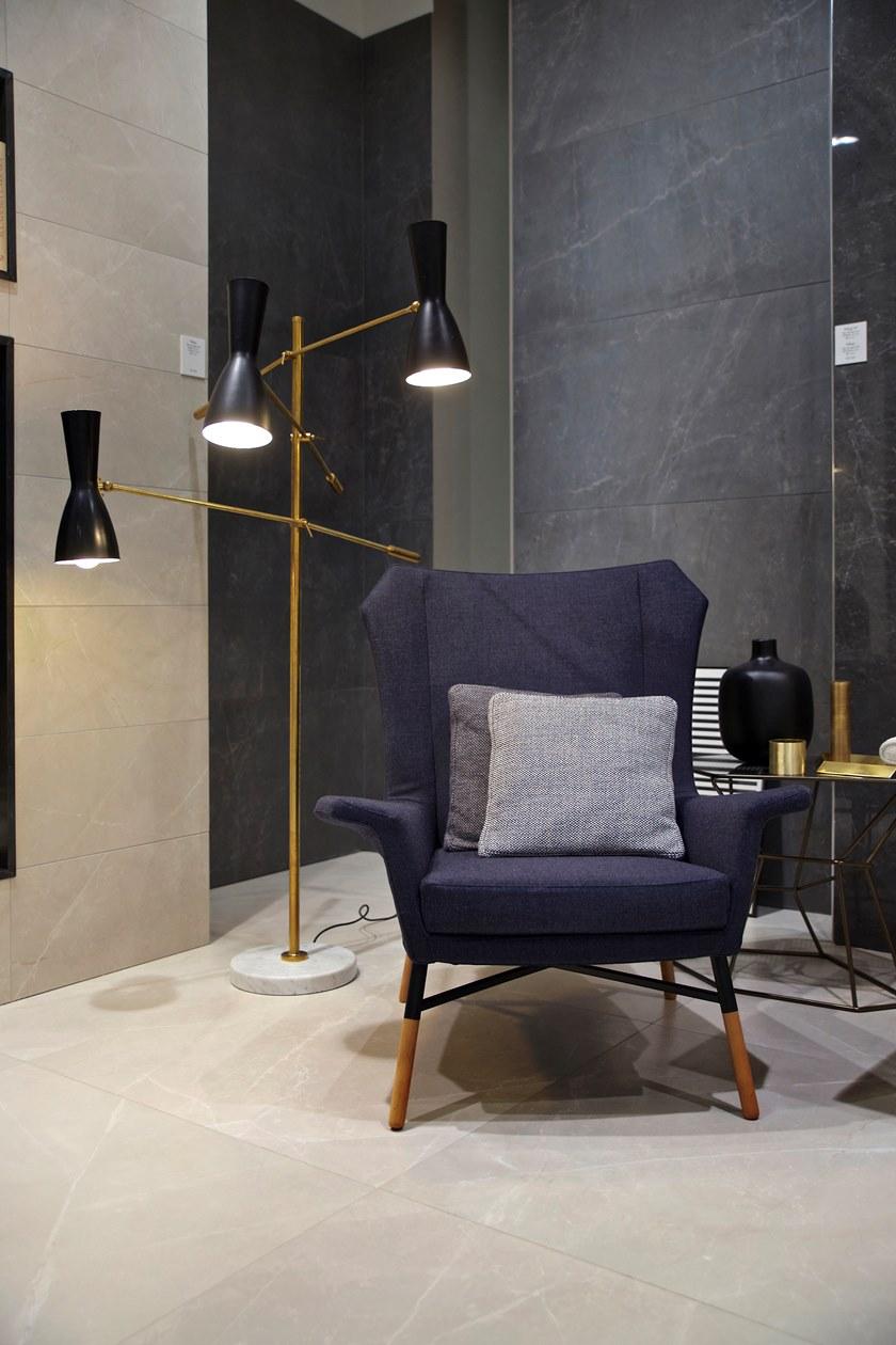 Il Bronzetto Торшер из латуни с гибким кронштейном Wormhole Wor03 - Вид №4