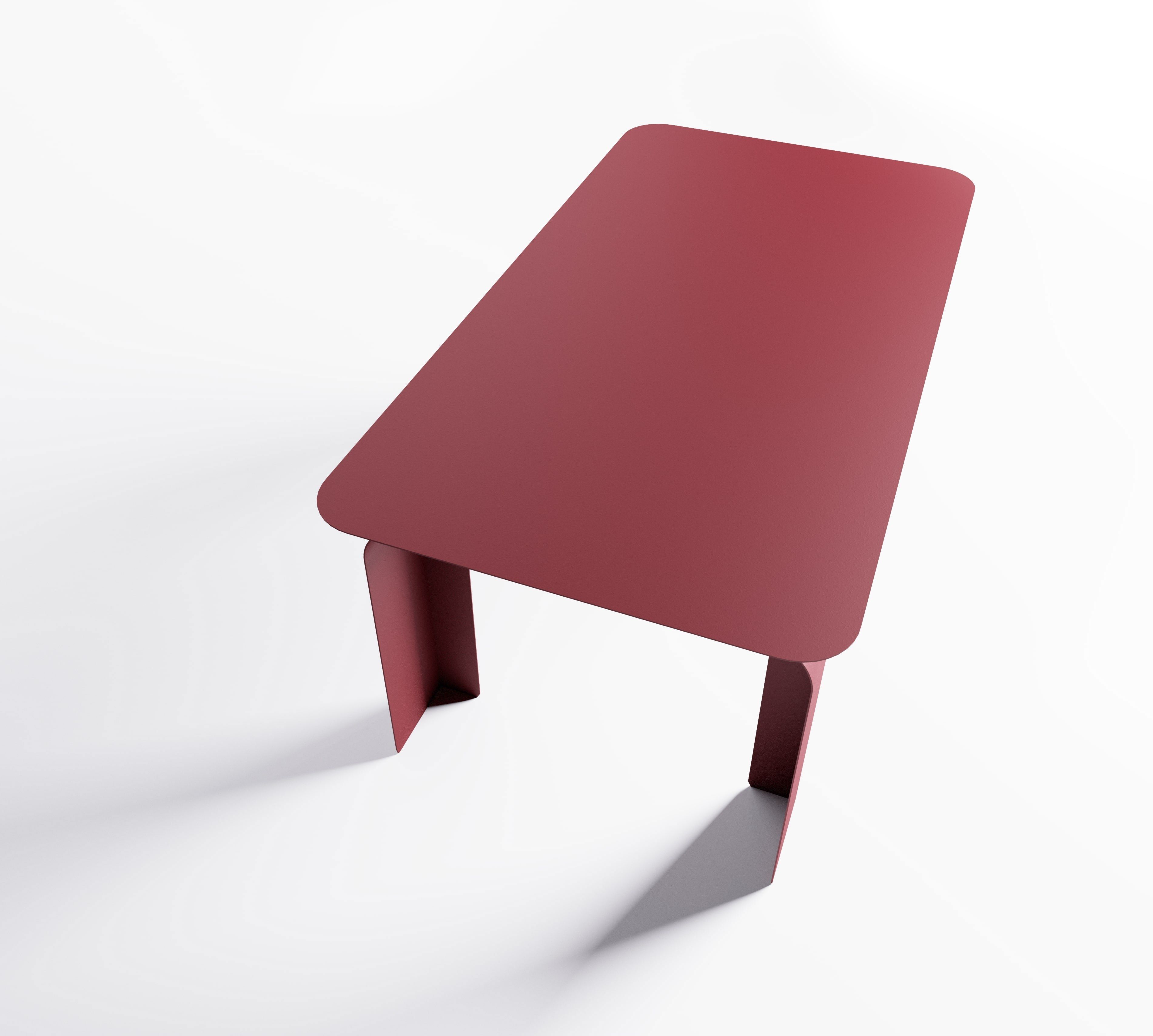 Прямоугольный стол для гостиной из стали Corten™ TrackDesign GANIMEDE ARCH-00064796 - Вид №3