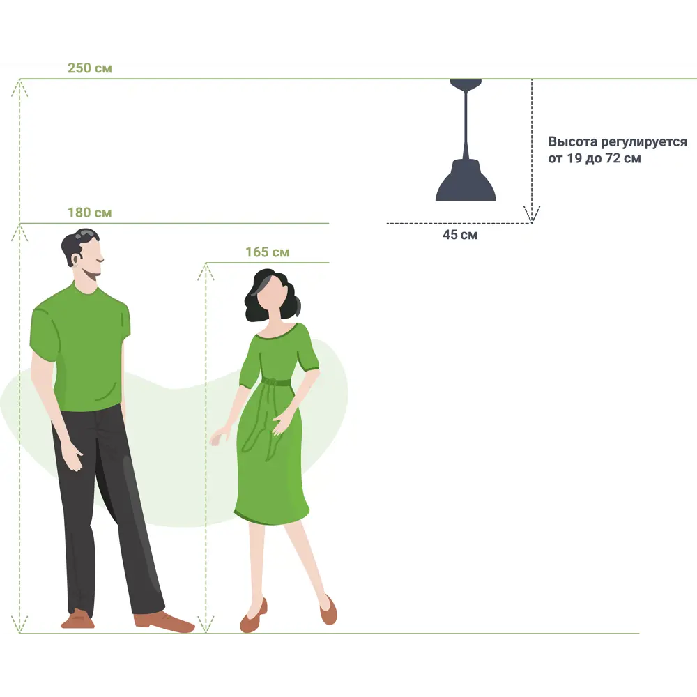Люстра подвесная Nemo L1238-6, 6 ламп, 18 м², цвет серый/серебристый LAMPLANDIA STLM-2173108 - Вид №3