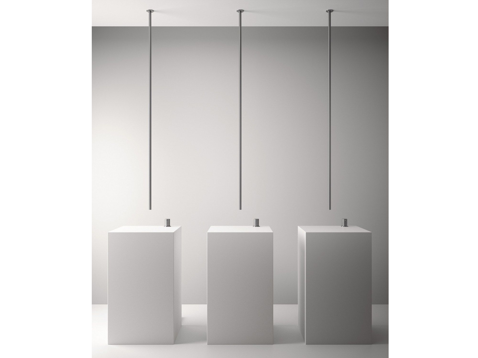 Однорычажный смеситель для раковины из нержавеющей стали Zazzeri Z316 MONO ARCH-00089253