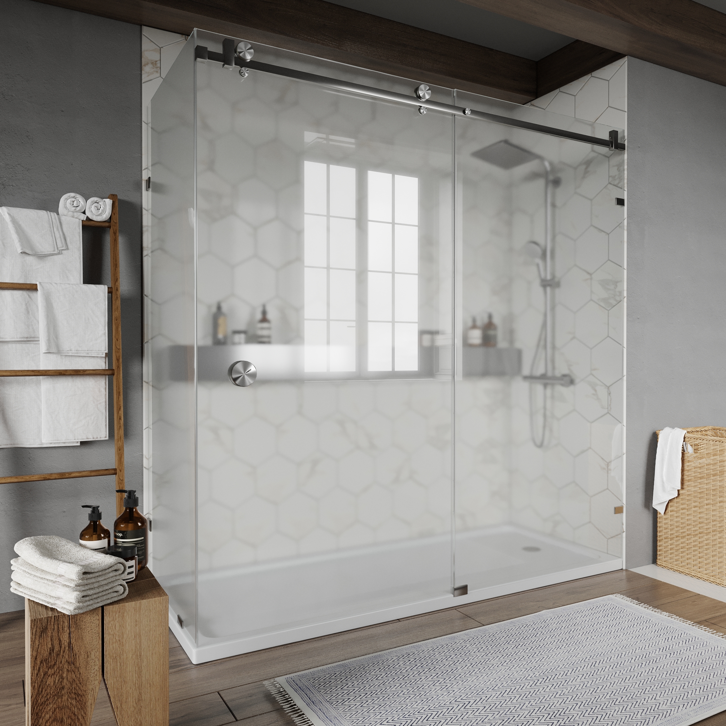 Santreyd Боковая панель для ванны тонированная 195x90 см 82301613 STLM-0024153