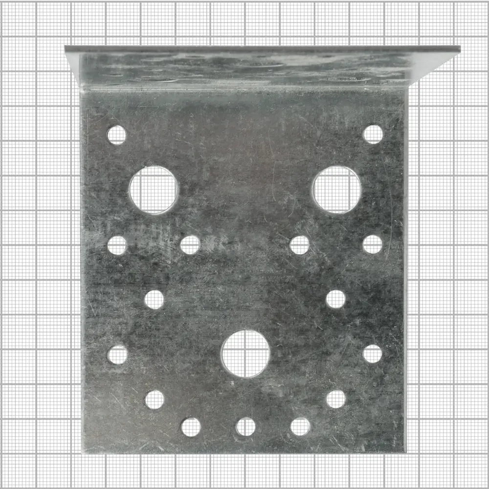 Угол крепежный KU 105x105x90x1.8 оцинкованная сталь цвет серебро 18739268 STLM-2069717 Santreyd  - Вид №3