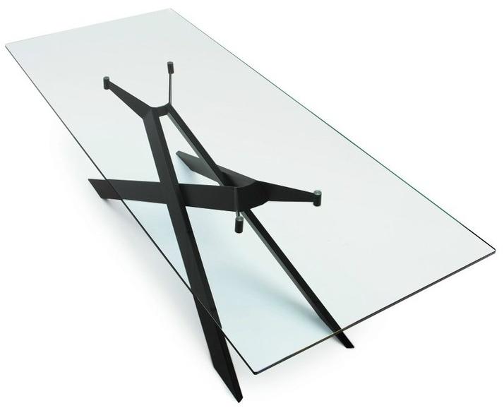 Sovet italia Прямоугольный стеклянный стол sun-id-1463005 - Вид №6