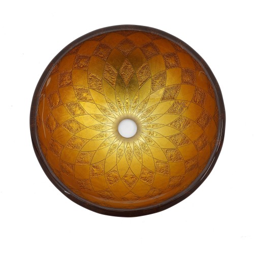 GV-691-19mm Накладная раковина на столешницу  прямоугольная Krausru  - Вид №5