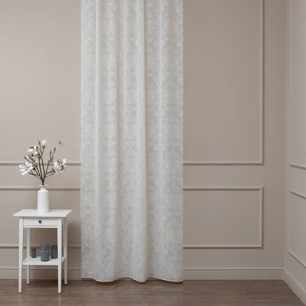 ЛТ тюль 1 п/м фентези жаккард renata молочный 300 см 82817027 STLM-2141871 TEX REPUBLIC  - Вид №1