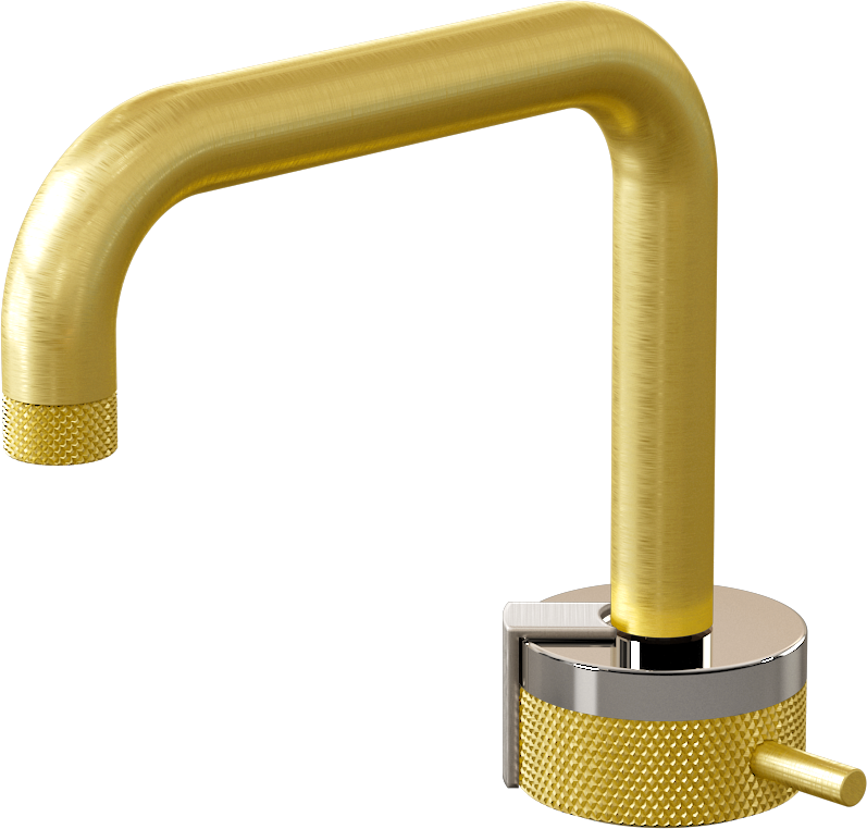 E-11500-R1PN-L1SN-BB Однорычажный прогрессивный смеситель для раковины - излив 15,3см GRAFF MOD+