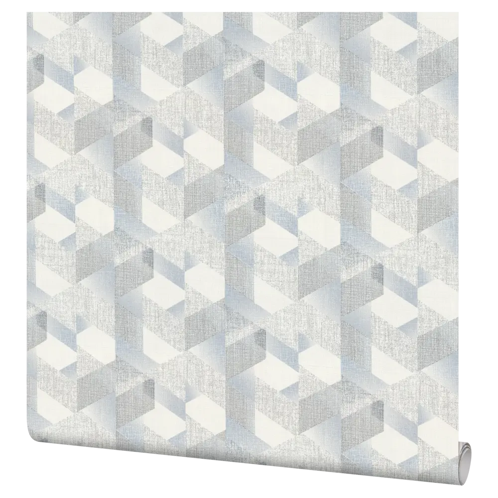 Флизелиновые обои Palitra Family Modulis с рельефной текстурой, серые 83533982 STLM-1411829