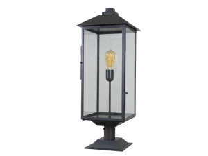 Напольная лампа из латуни