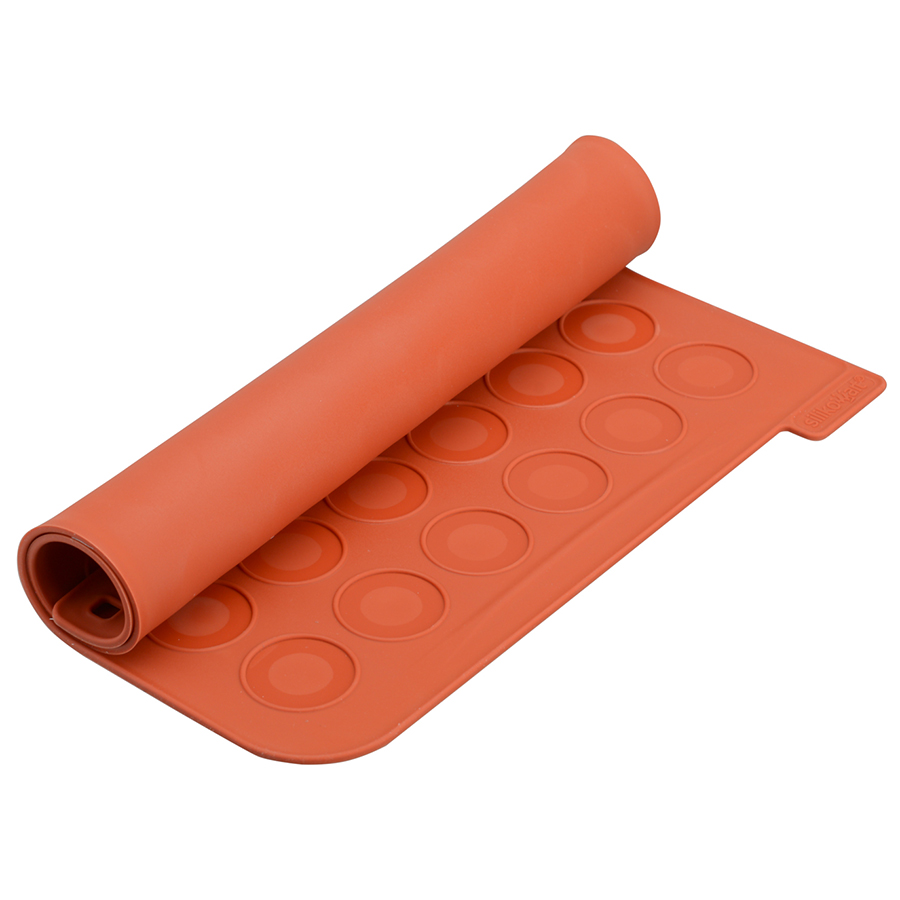 23.041.00.0065 Форма для приготовления печенья macarons 30 х 40 см силиконовая Silikomart  - Вид №1