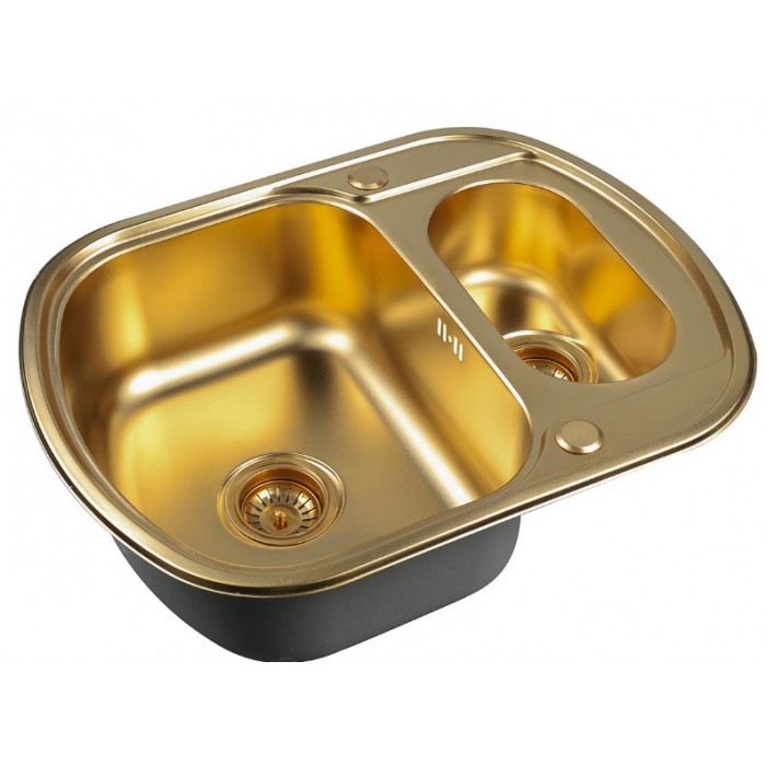 Zorg SZR-62-2-49 bronze Мойка кухонная прямоугольная Zorg  - Вид №1