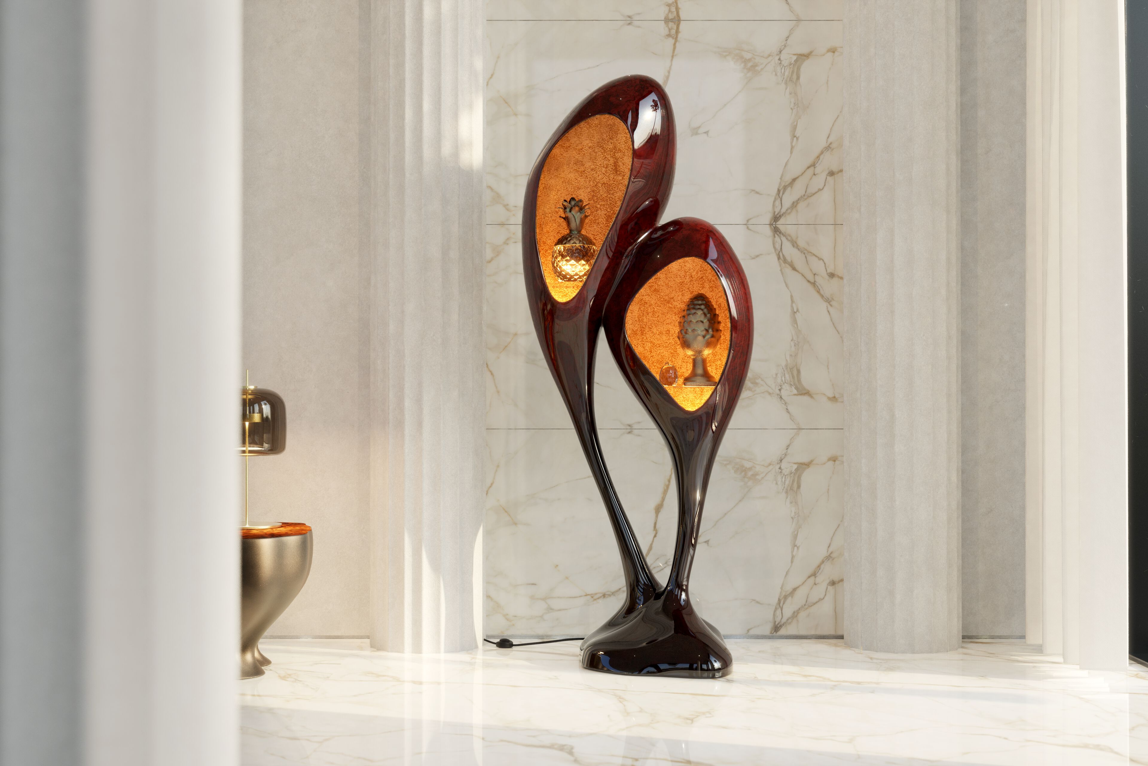 Витрина со встроенным освещением KARPA ORIGIN K4008 ARCH-00103701 - Вид №2