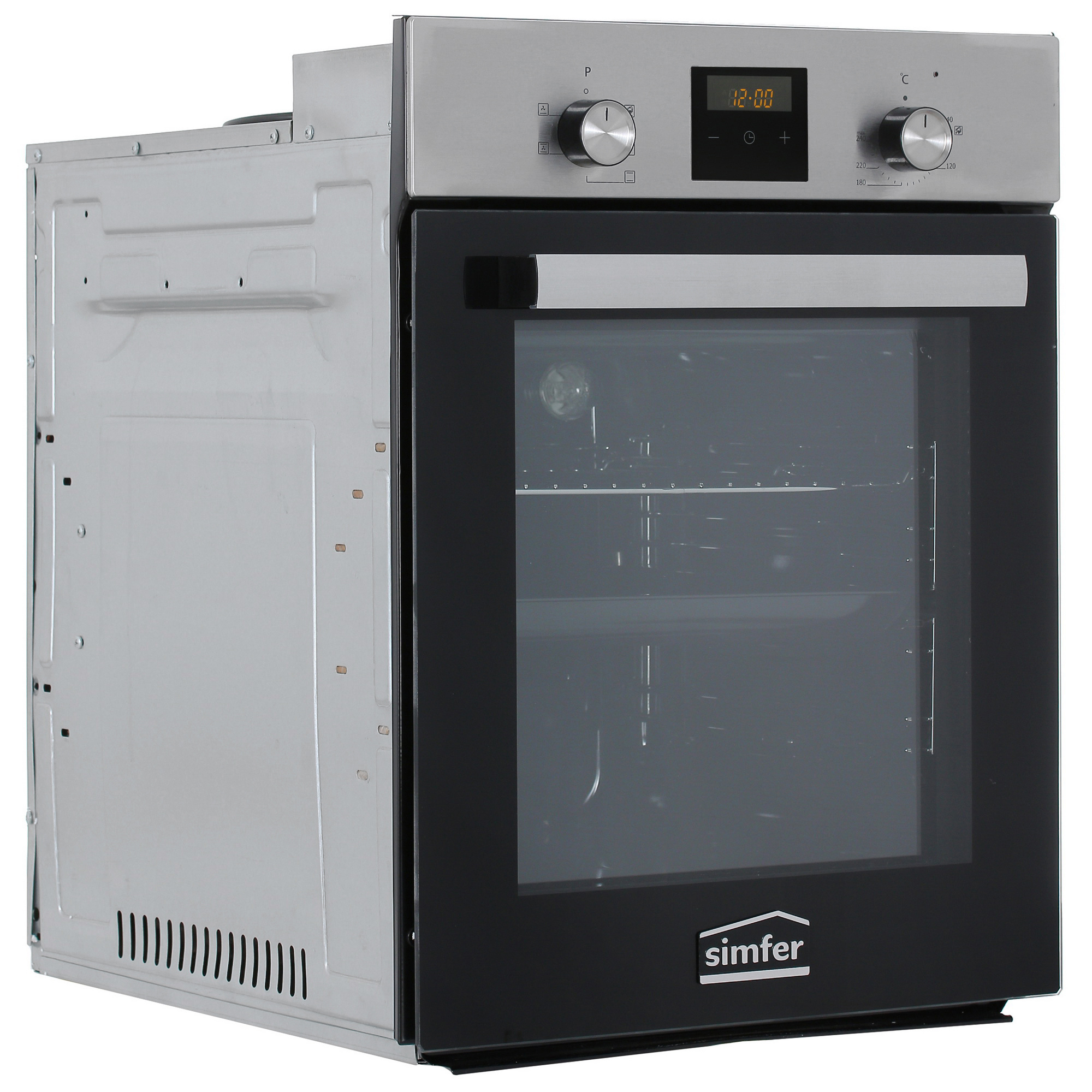 8186940 Электрический духовой шкаф Simfer B4EM56016 серебристый STDN-0118906 - Вид №1