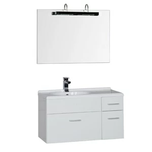 Комплект мебели Aquanet Данте 85 L белый