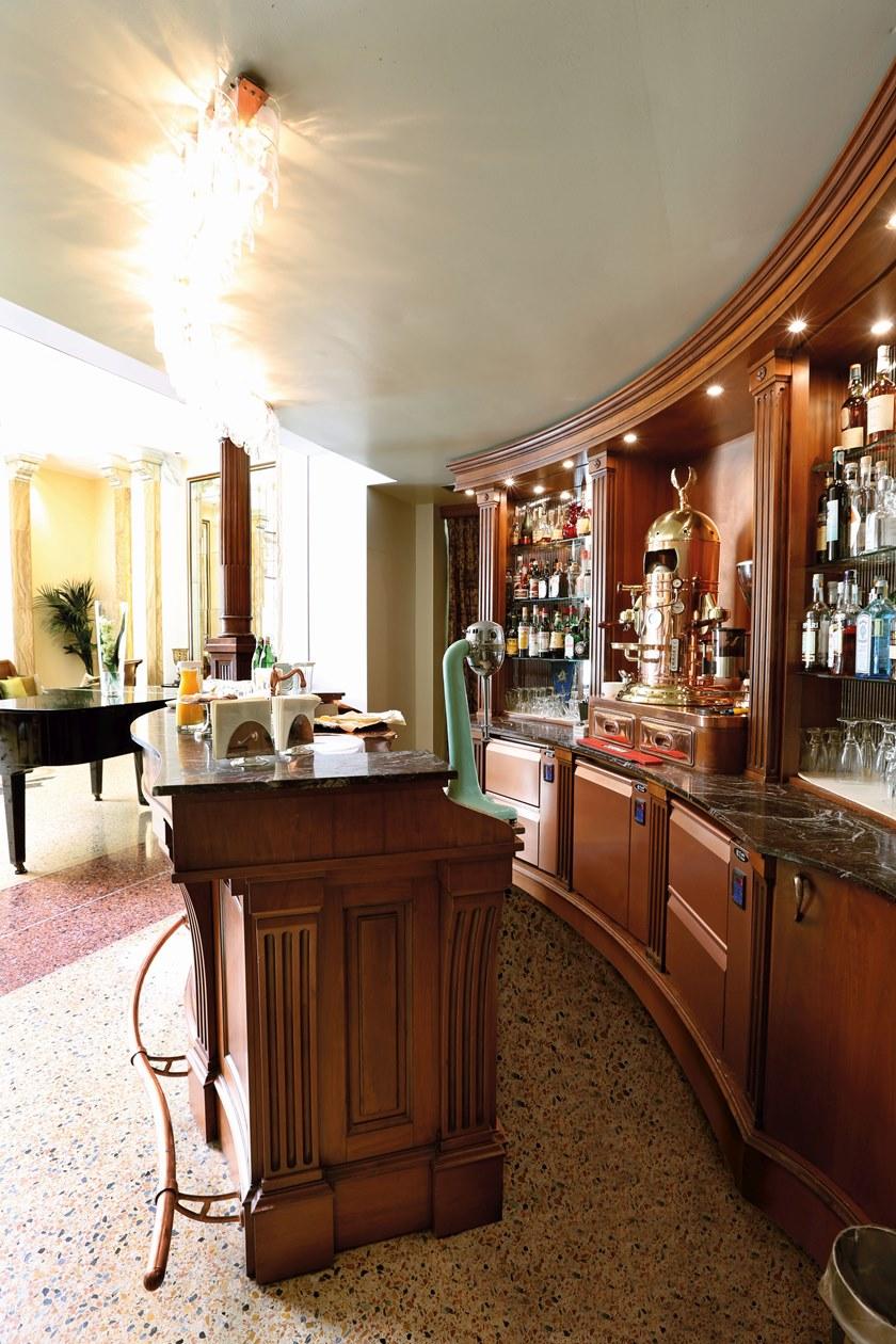 Arnaboldi Interiors Деревянная барная стойка Curved sun-id-1453607 - Вид №1