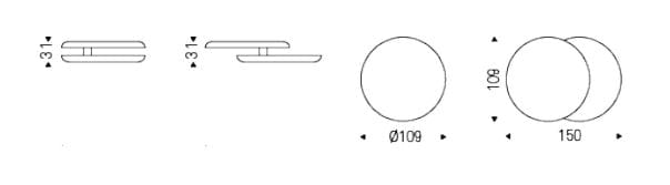 Низкий поворотный круглый журнальный столик Cattelan italia YO-YO ARCH-00077768 - Вид №4
