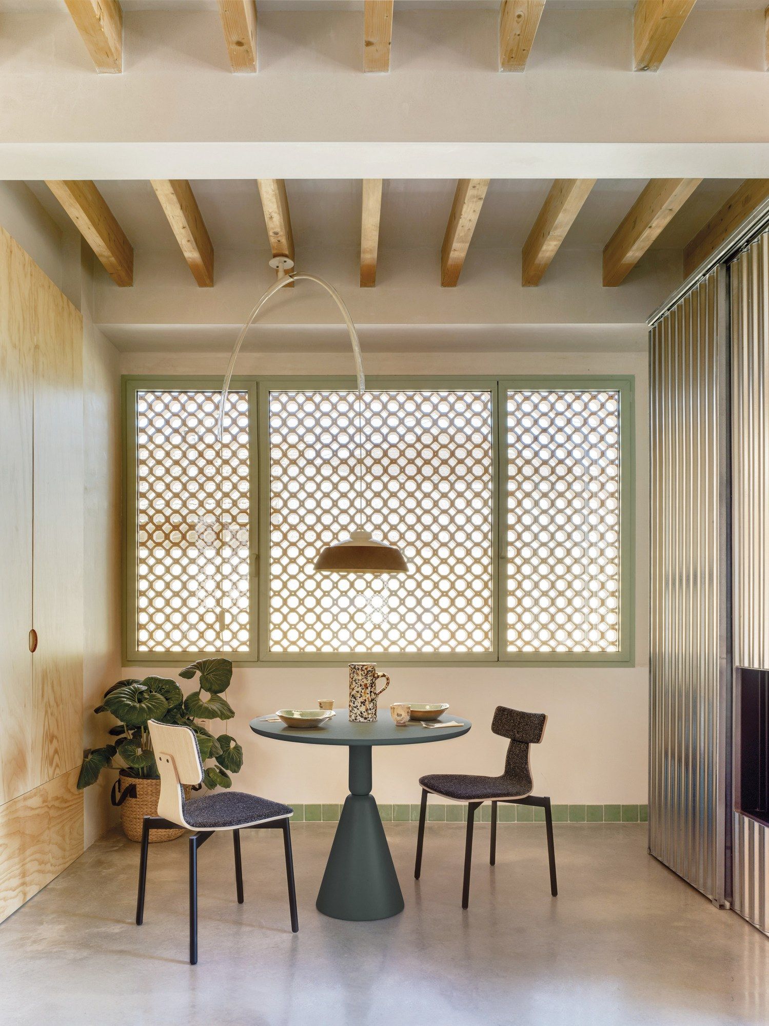 Круглый деревянный стол SANCAL ARCH-00028441 - Вид №1