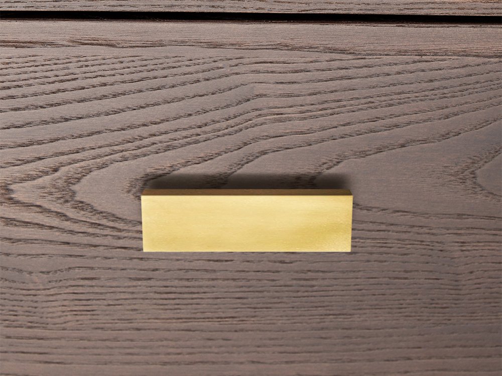 Тумба под телевизор с 4 ящиками ясень кофейный Bullwood ACWD BULLWOOD 00-3981912 Коричневый  - Вид №1