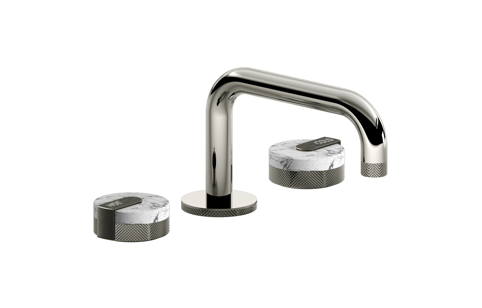 E-11510-R2MW-L1BOX-PC Смеситель для умывальника на 3 отвертия GRAFF MOD+