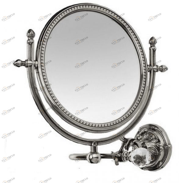 Увеличительное зеркало подвесное ART&MAX BAROCCO CRYSTAL AM-2109-Cr-C 