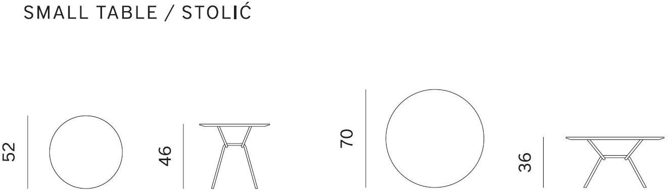 prostoria Круглый журнальный столик Strain sun-id-1498291 - Вид №1