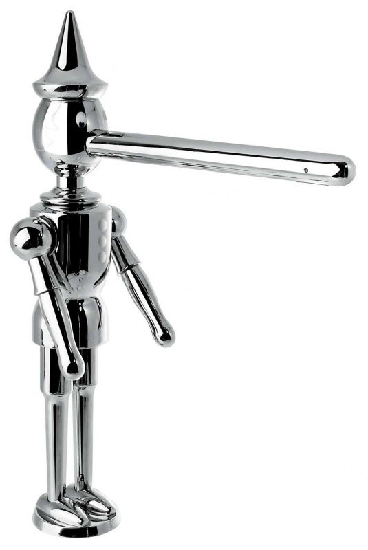 1887CR Смеситель Pinocchio высокий, цвет хром EMMEVI