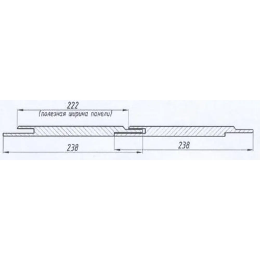 Santreyd Панель МДФ Ясень белый для стен и потолков 81977444 STLM-0016355 - Вид №4