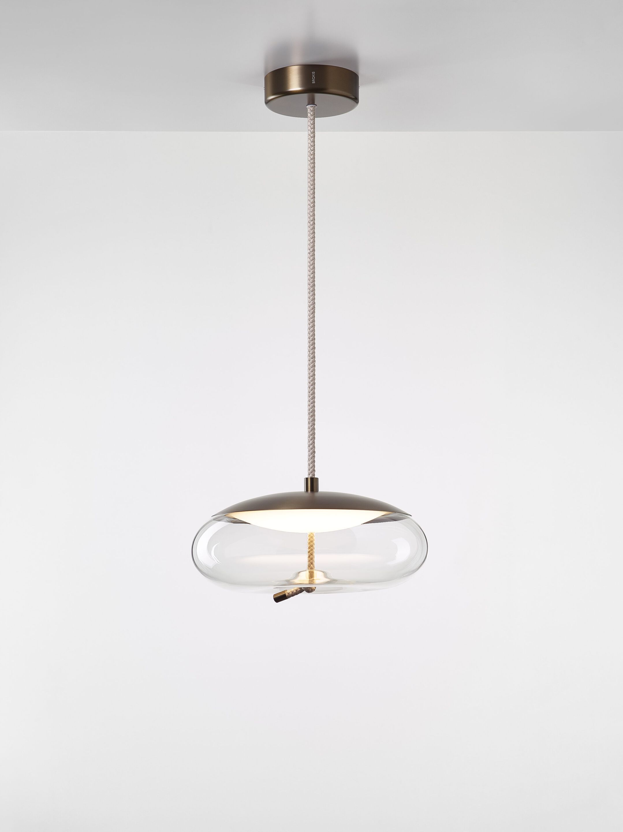 Выдувное стекло светодиодный подвесной светильник BROKIS Узел ARCH-00114866 - Вид №10