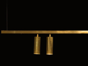 Латунный светодиодный подвесной светильник