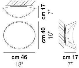 Vetreria Vistosi Стеклянный потолочный светильник Balance sun-id-1355495 - Вид №5