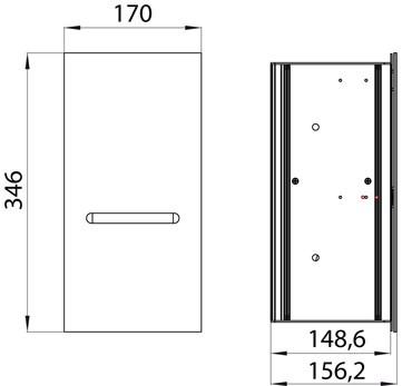 Emco Bad Ершик встраиваемый настенный Asis 2.0 sun-id-1386727 - Вид №14