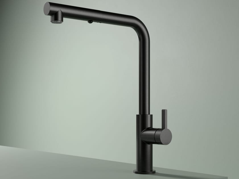 Смеситель для кухни из латуни со съемным ручным душем Hotbath Ace ARCH-00117917