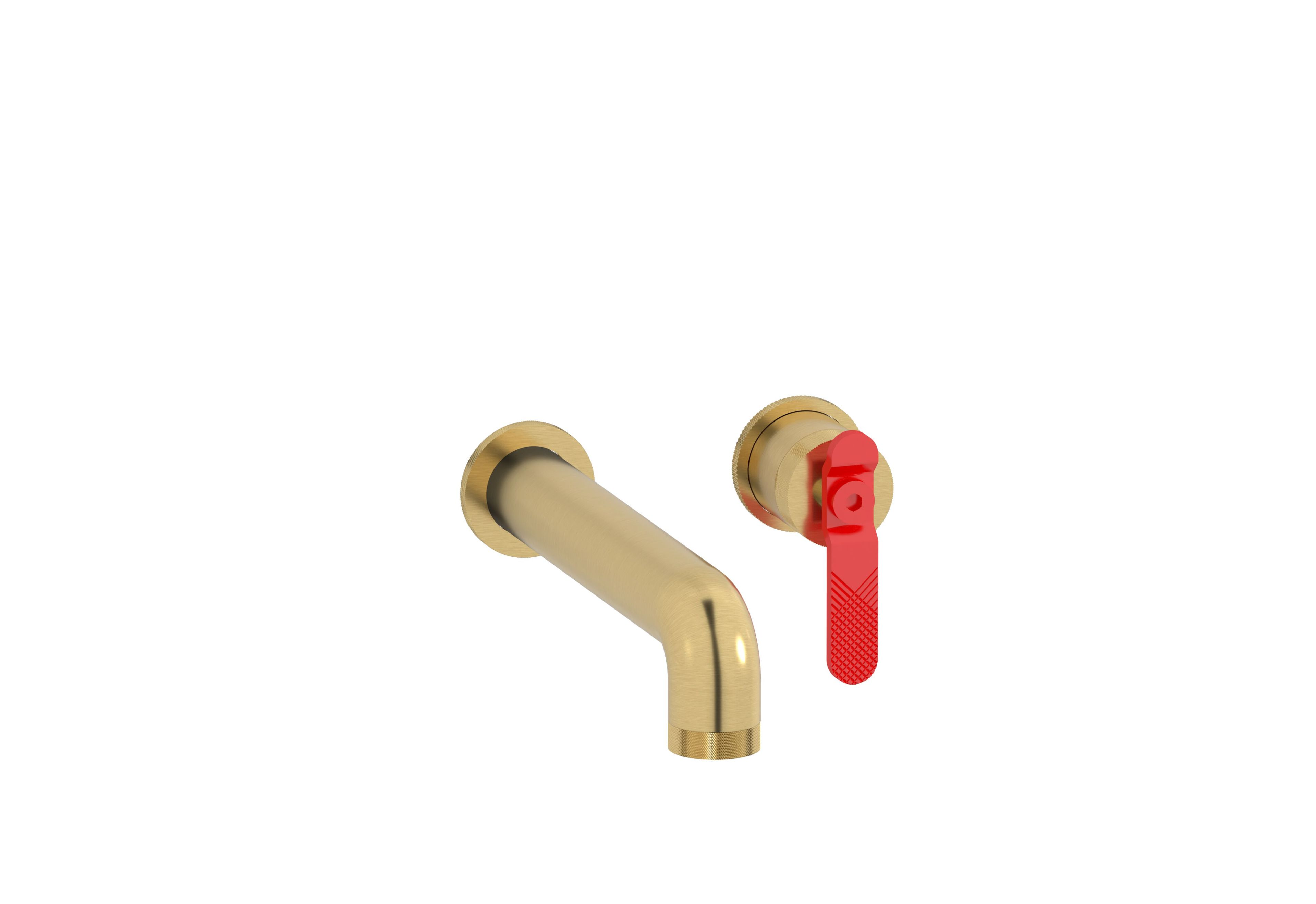 Настенный однорычажный смеситель для раковины с автоматическим сливом IB Bold ARCH-00025621 - Вид №11