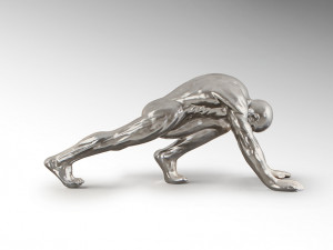 099178 Фигурка большая серебро Schuller Asana