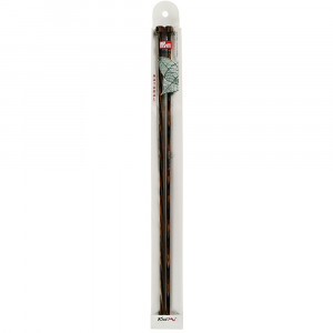223647 Спицы PRYM прямые береза d 5.0 мм 40 см с наконечником PRYM Natural
