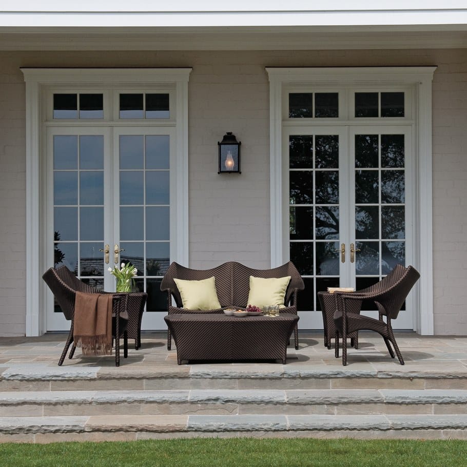 Прямоугольный низкий садовый столик в JanusFiber® JANUS et Cie Amari ARCH-00106620 - Вид №2