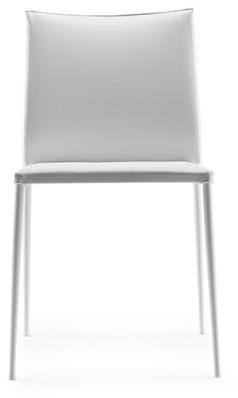 ONDARRETA Штабелируемое кожаное кресло с обивкой Moka sun-id-1454751 - Вид №1