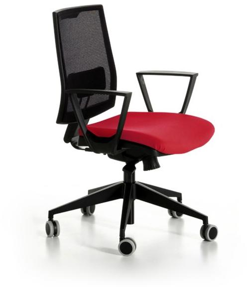 Manerba Регулируемое по высоте вращающееся офисное кресло на колесиках Energy U177f02 - Вид №1