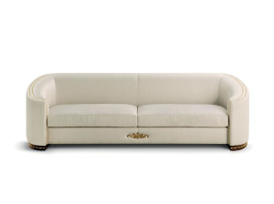 Мягкий диван с плинтусом