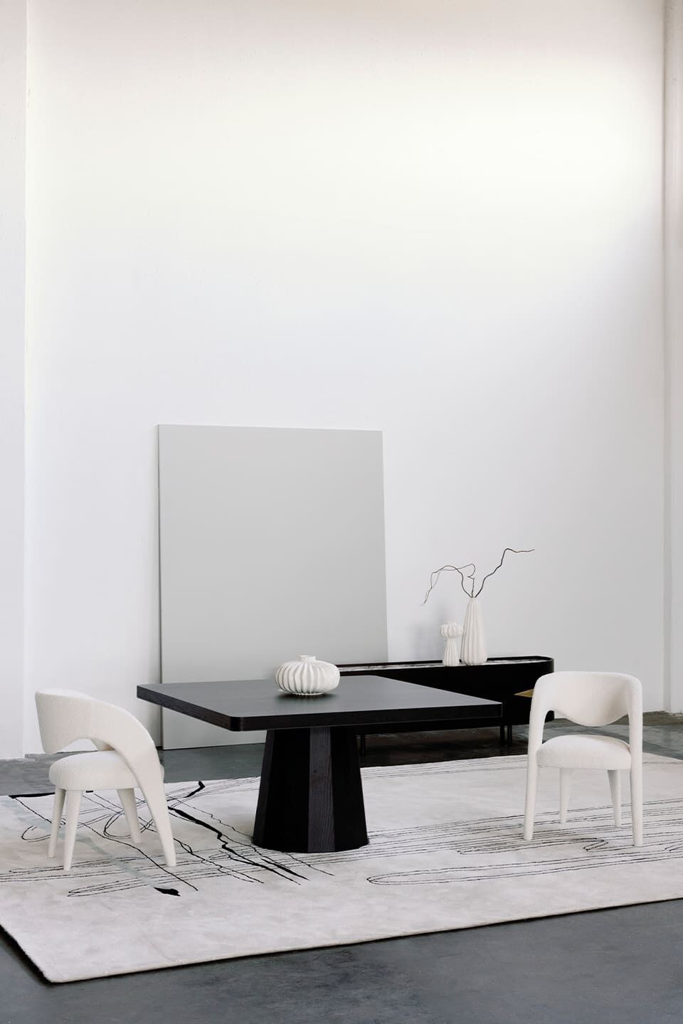 Мягкий тканевый стул с подлокотниками Greenapple Laurence ARCH-00130414 - Вид №10