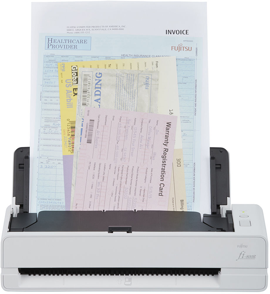 PA03795-B001 Fi-800r document scanner, a4, duplex, 40 ppm, adf 20 + single feed (return scan), usb 3.2 gen 1 Fujitsu 