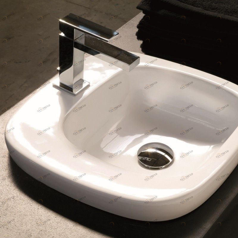 43369 Встроенная раковина под столешницу овальная Ceramica Hidra 