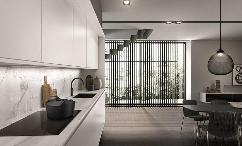 SieMatic Линейная лакированная встроенная кухня sun-id-1435905 - Вид №2