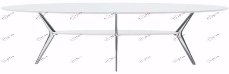 Alias Овальный лакированный журнальный столик Biplane sun-id-1465719