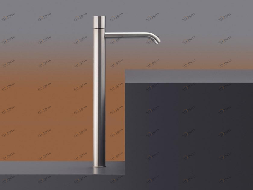 Ceadesign Смеситель для раковины, однорычажный, настольный, из нержавеющей стали Giotto plus Gio 66