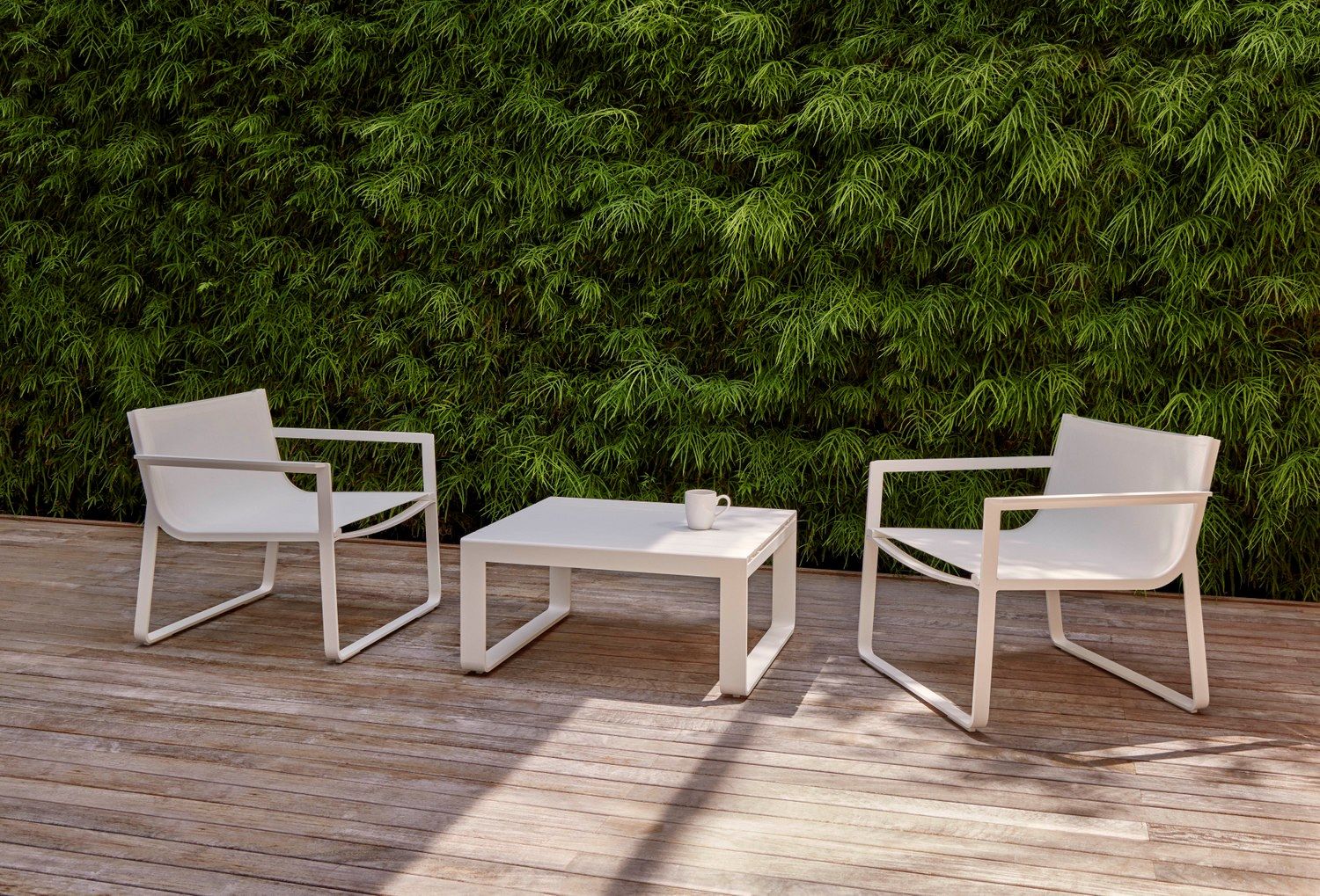 Термокрытый алюминиевый садовый стул с подлокотниками GANDIABLASCO ARCH-00128865 - Вид №4