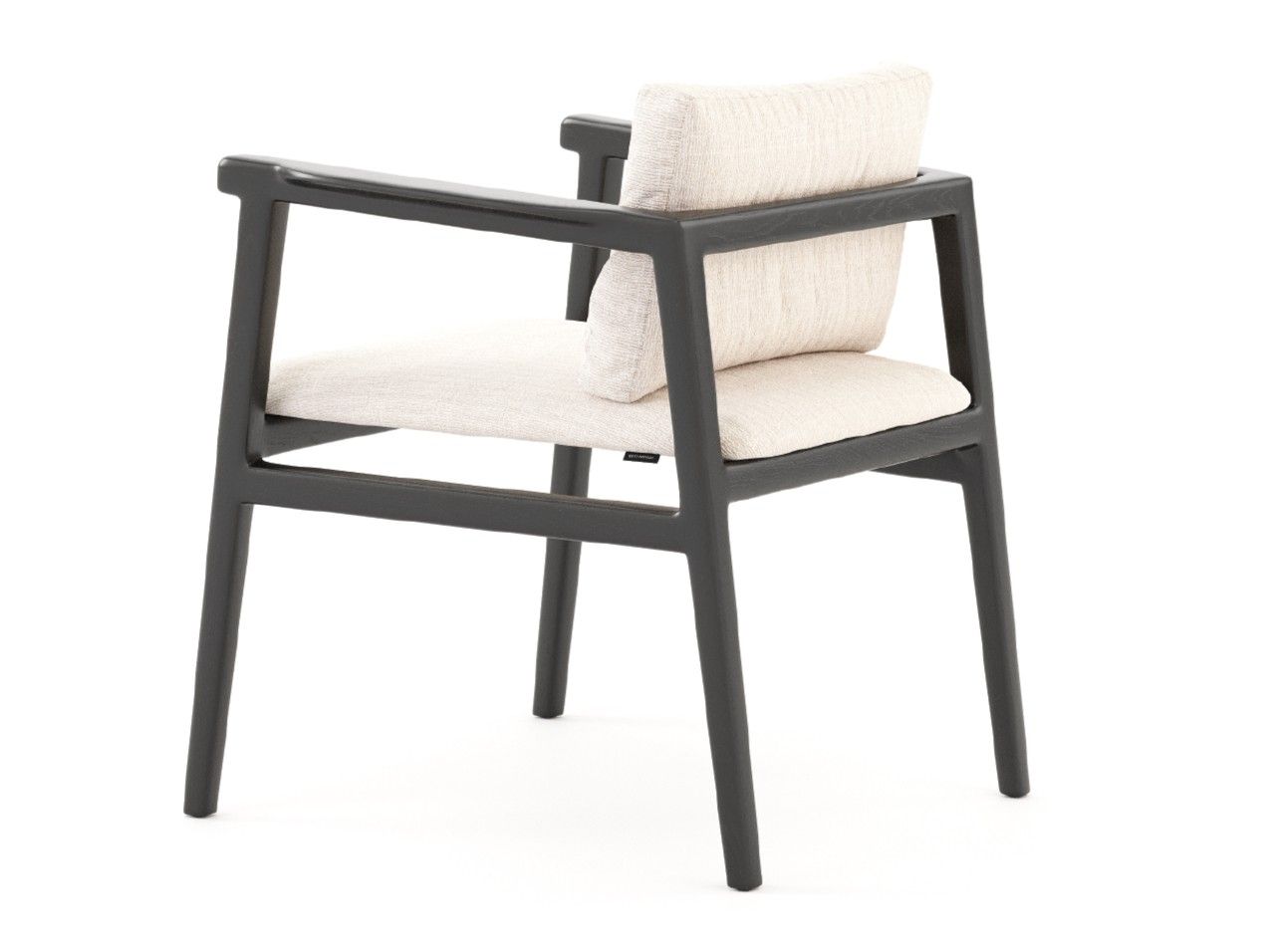 Мягкий тканевый стул с подлокотниками Stylish Club Toro ARCH-00112044 - Вид №3