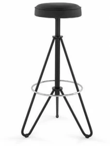 Adico Барный стул из искусственной кожи с подставкой для ног