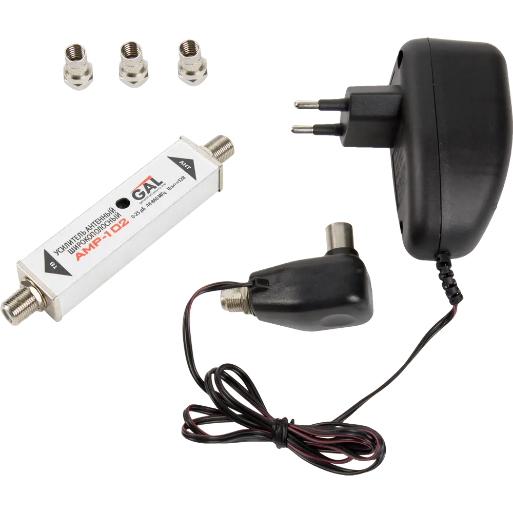 Усилитель антенный Gal AMP- 102, 16х10х5 см STLM-2211571 - Вид №1