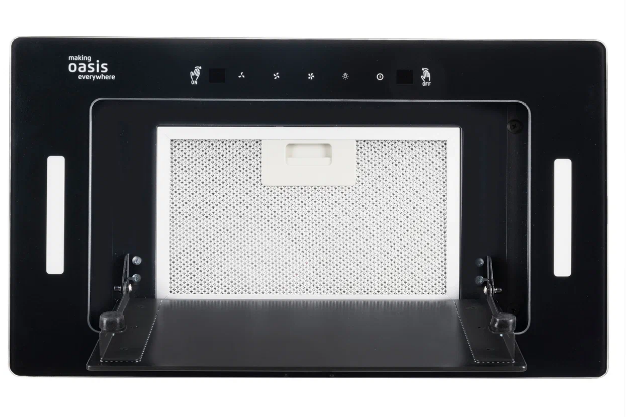 9162403 Вытяжка полновстраиваемая Оasis UD-60BG черный/черный OASIS STDN-0000001 - Вид №3